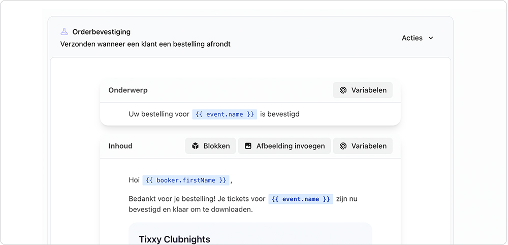 E-mail Templates Editor