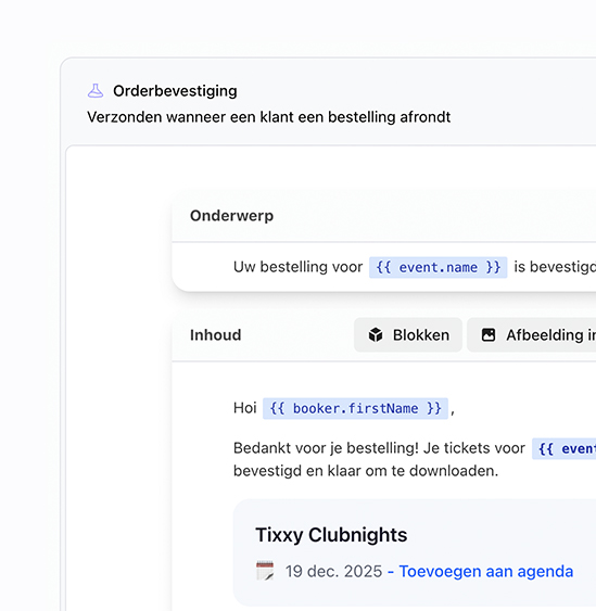 E-mail templates aanpassen